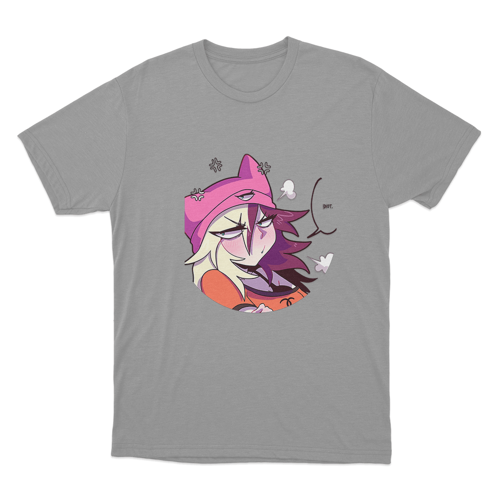 Angry Girl T Shirt Grey Angry Girl T Shirt Grey