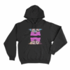 Duo Peek Hoodie Black
