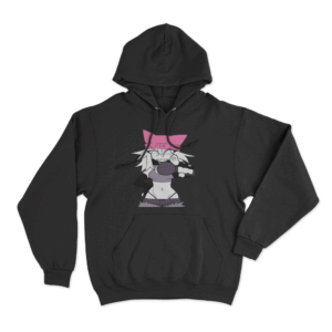 Mystic Pink Hoodie Black 2