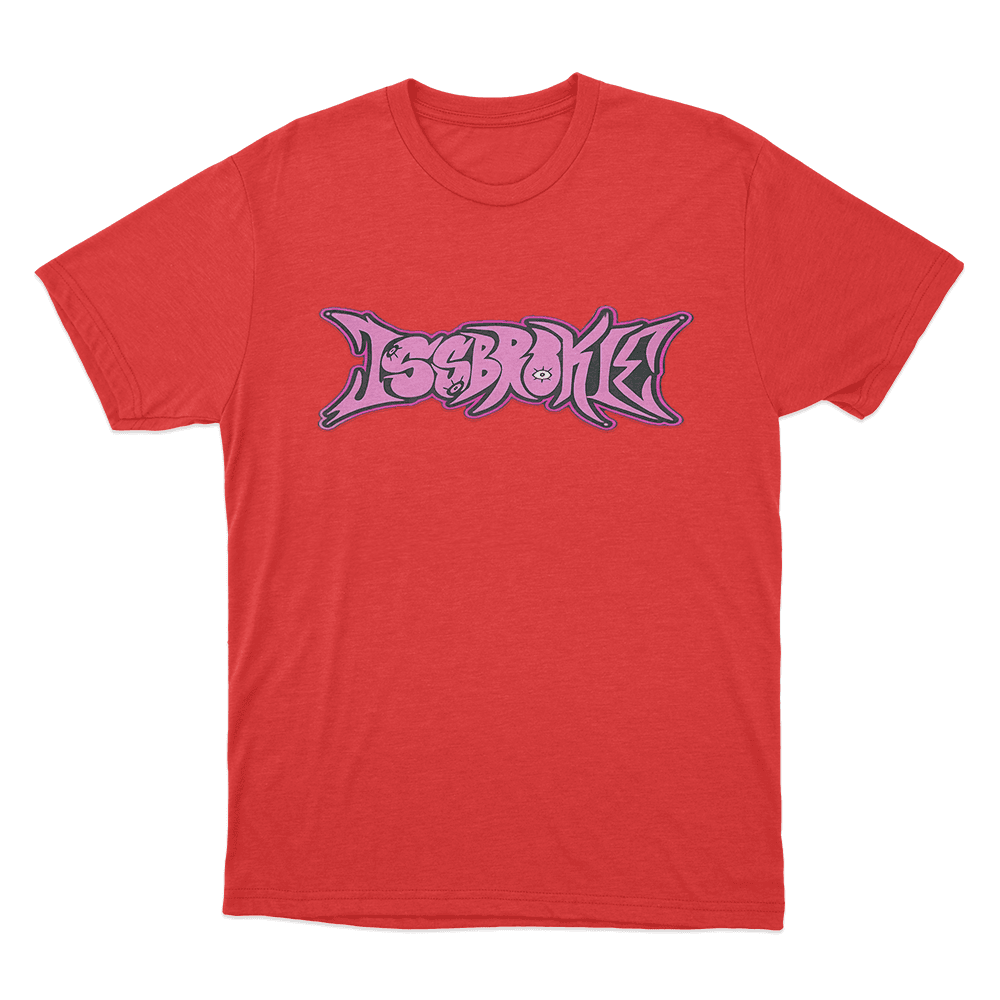 Pink Logo T Shirt Red Pink Logo T Shirt Red