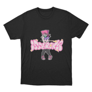 Pink Warrior T Shirt Black